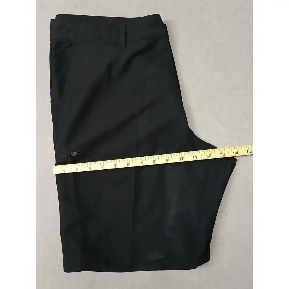 Adidas (36) Black Dri-Fit Performance Walking Golf Shorts